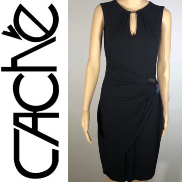 Cache Dresses & Skirts - NEW Cache Black Dress size medium